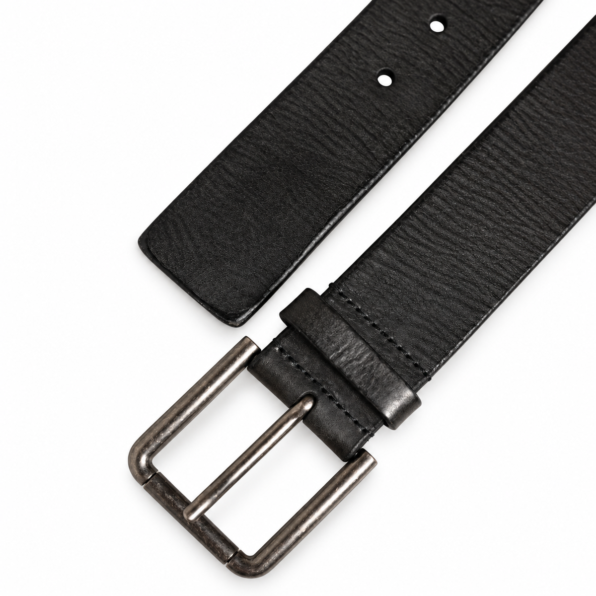 Men's belt Dolce & Gabbana SKU: BC4546 AW982 top view buckle and strap tip