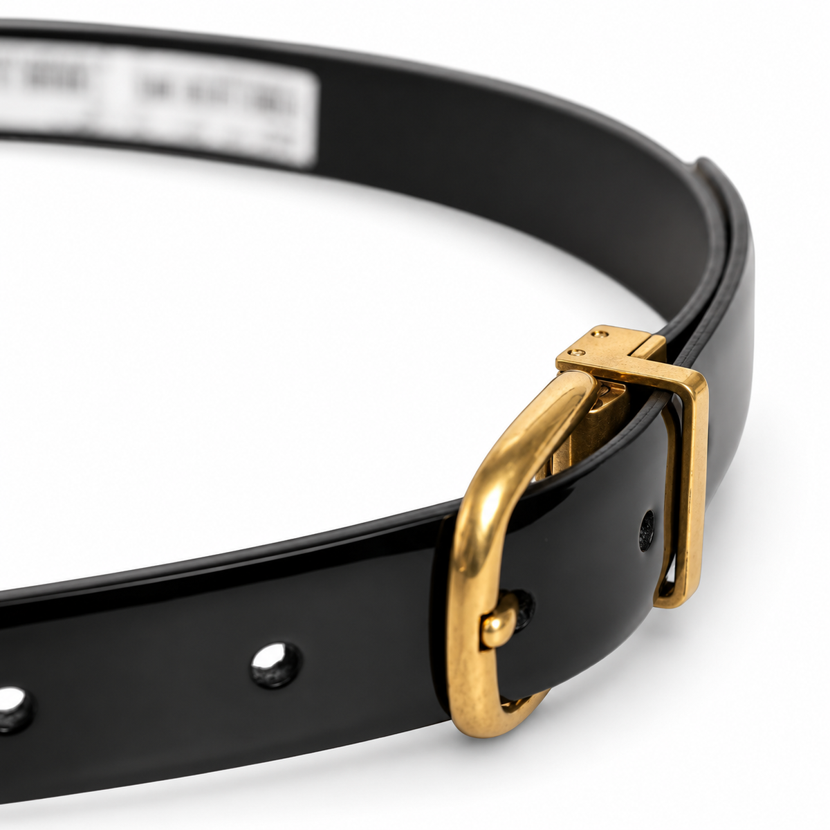 Men's belt Dolce & Gabbana SKU: BC006C A0022 80999 side buckle close-up