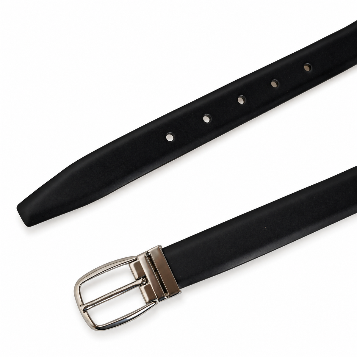 Men's belt Dolce & Gabbana SKU: BC3614 B1203 top view buckle and strap tip