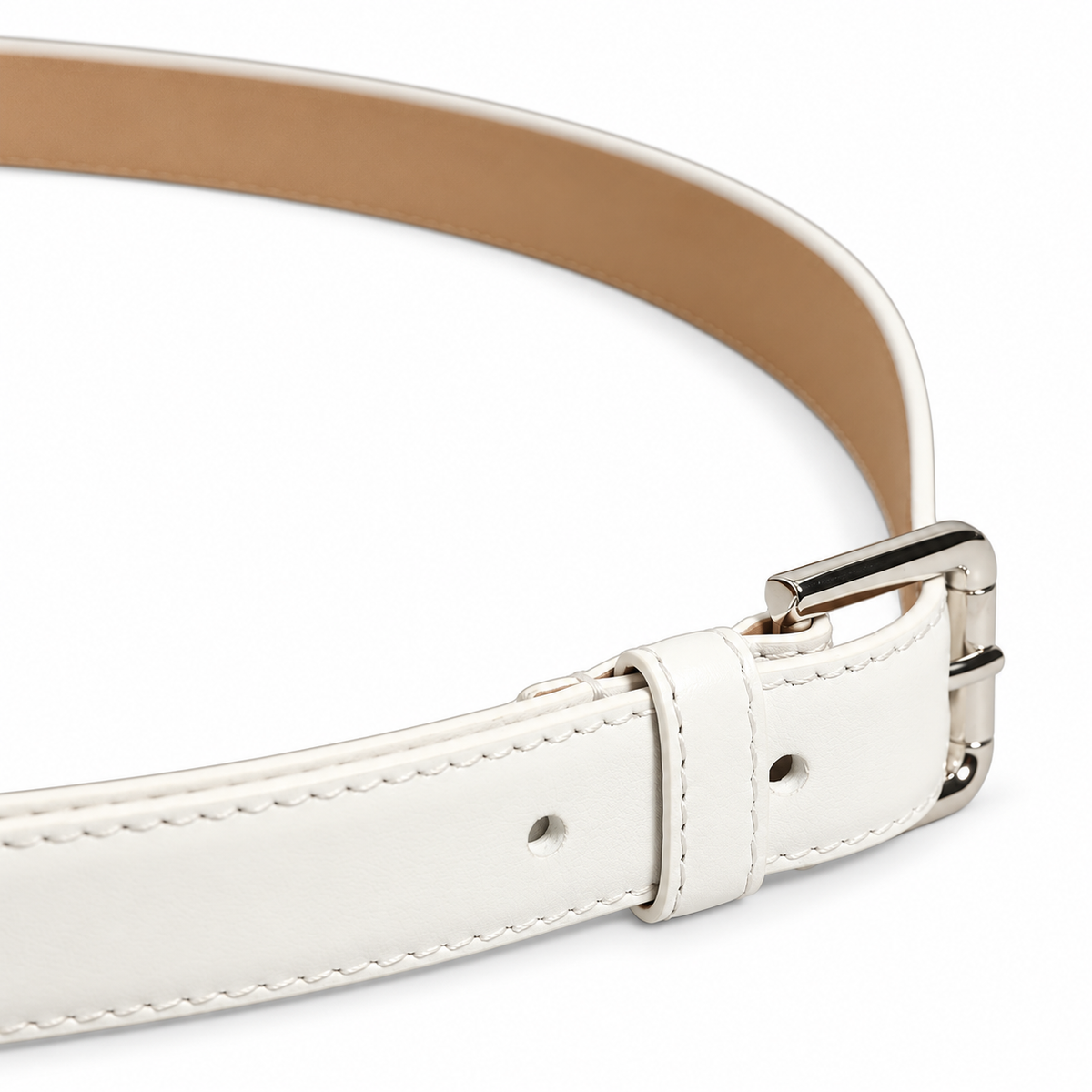Women's belt Dolce & Gabbana SKU: BE1063 B5462 side buckle close-up