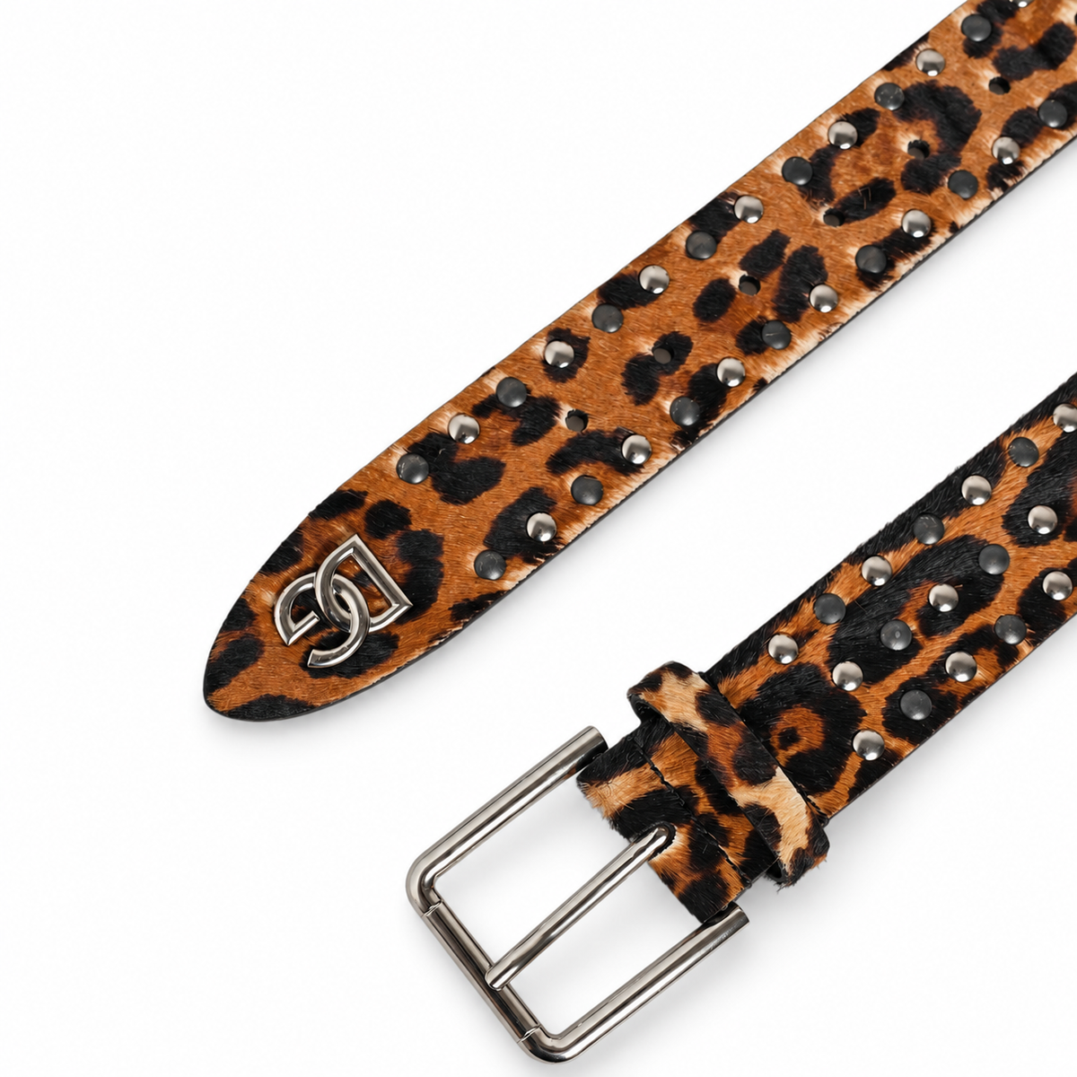 Men's belt Dolce & Gabbana SKU: BC4735 AB853 - product front view
