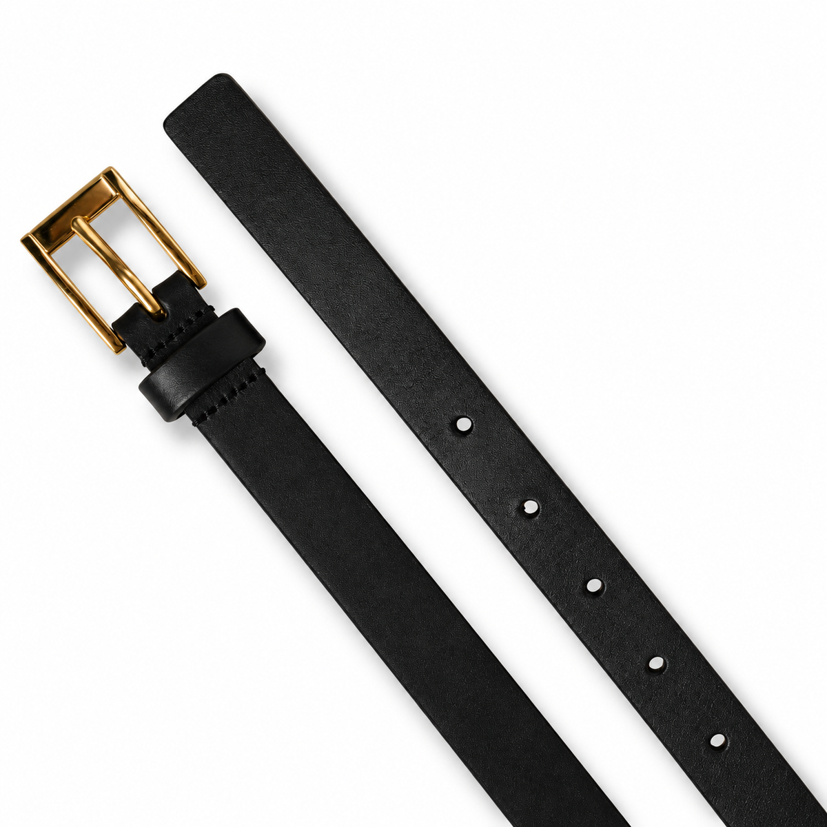 Men's belt Dolce & Gabbana SKU: BC4495 AX622 top view of buckle and belt tip