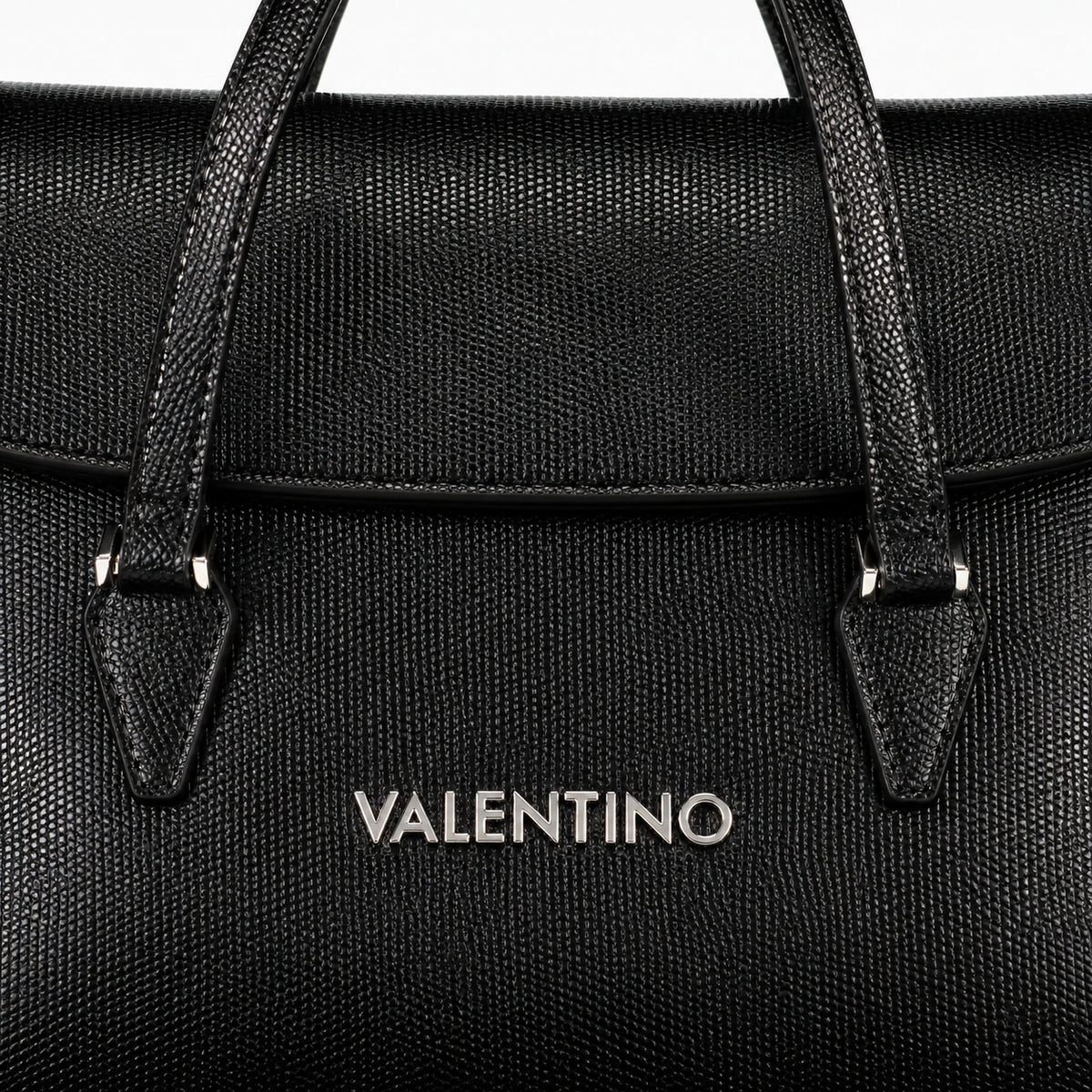 Women's shopping bag Mario Valentino Whom Re VBS8A404 logo detail view
