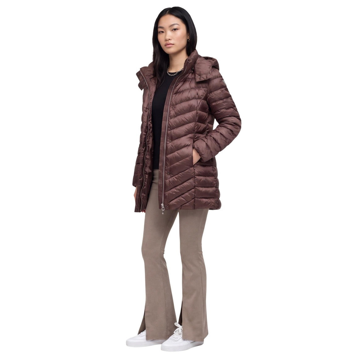 Дамско яке EA7 Emporio Armani Women Jacket 7W001532 AF16413 U6068 Side View