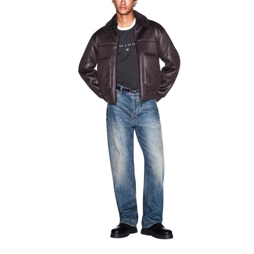 Мъжко яке Armani Exchange Men Blouson Jacket XM003323 AF28562 U8128 Front View