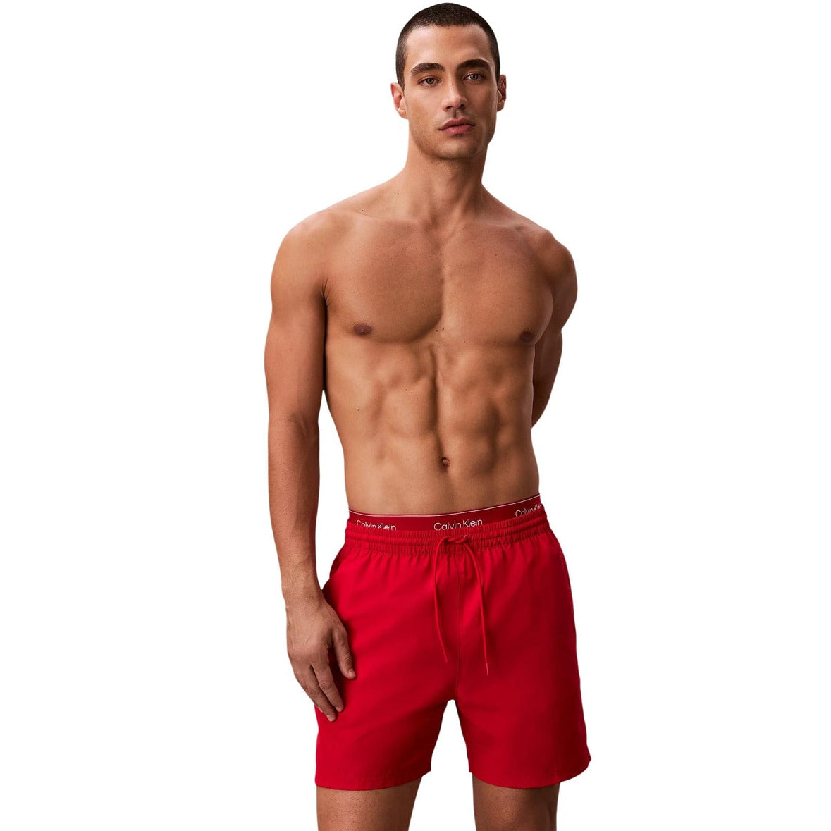 Мъжки бански Calvin Klein Jeans Men Swimwear LV00N61024 XU9 Front View