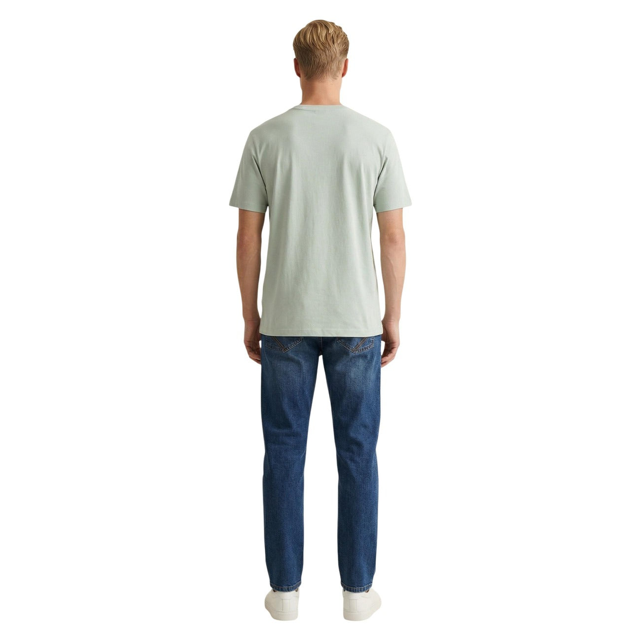 Мъжка тениска Calvin Klein Jeans Men T-shirt LV14RF808G Back View