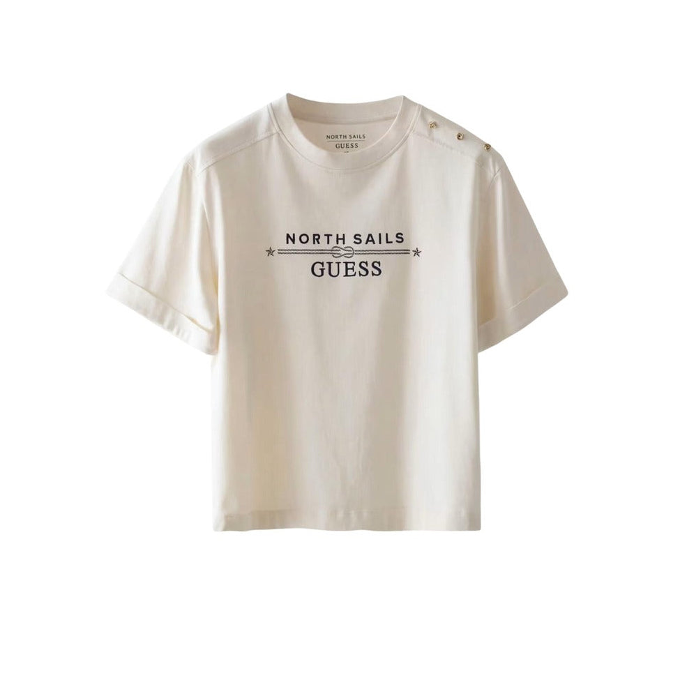 Дамска тениска Guess Women T-shirt W6GI03K2657 G012 Front View
