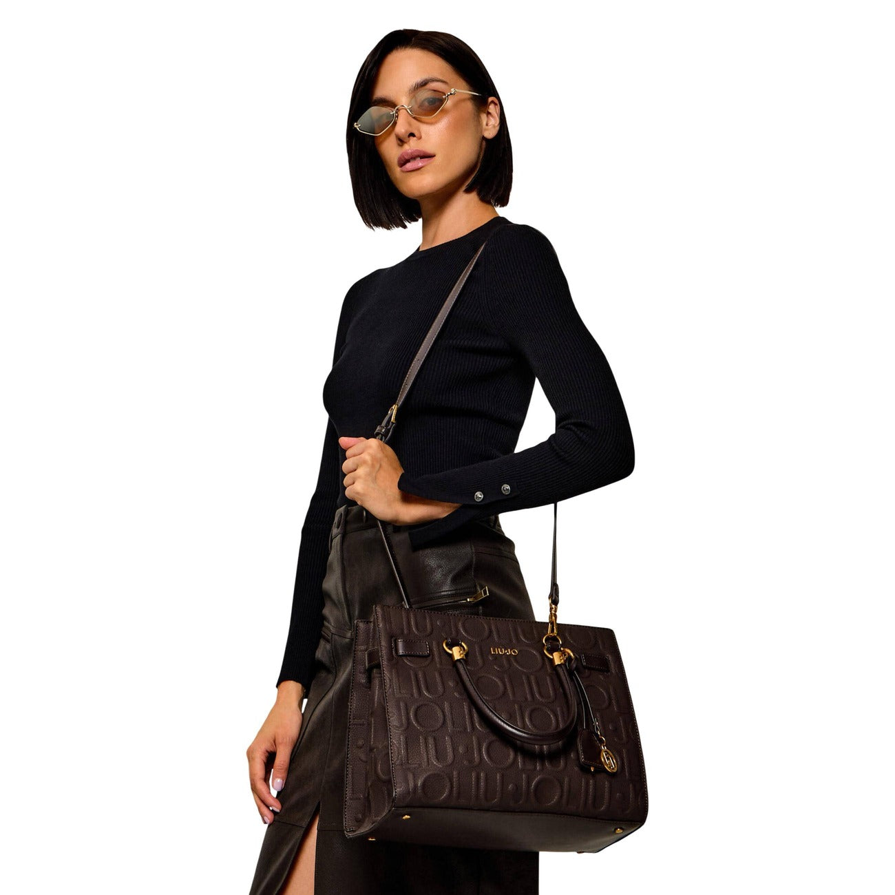 Дамска шопинг чанта Liu Jo Women Tote Bag AF6086 E1139 91419 Model View