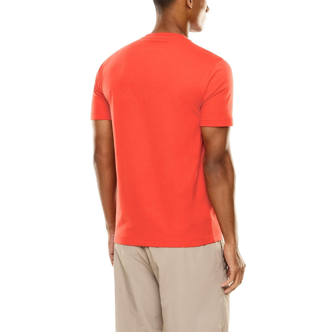 Мъжка червена тениска EA7 Emporio Armani Men T-shirt 7M001412 AF22264 U3012 Back View