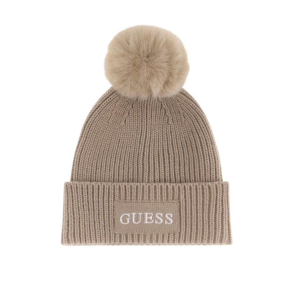 Дамска зимна шапка Guess Women Winter Hat AW5650 WOL01 TUP Front View