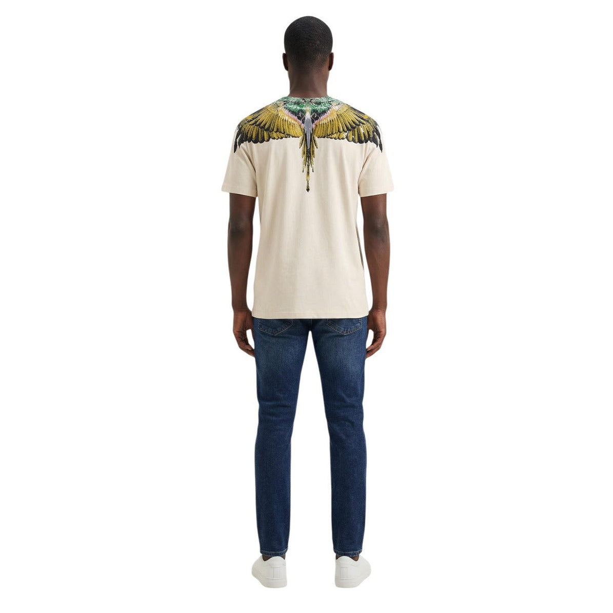 Мъжка тениска County Of Milan Marcelo Burlon Men T-shirt S6CMMATH032 Back View