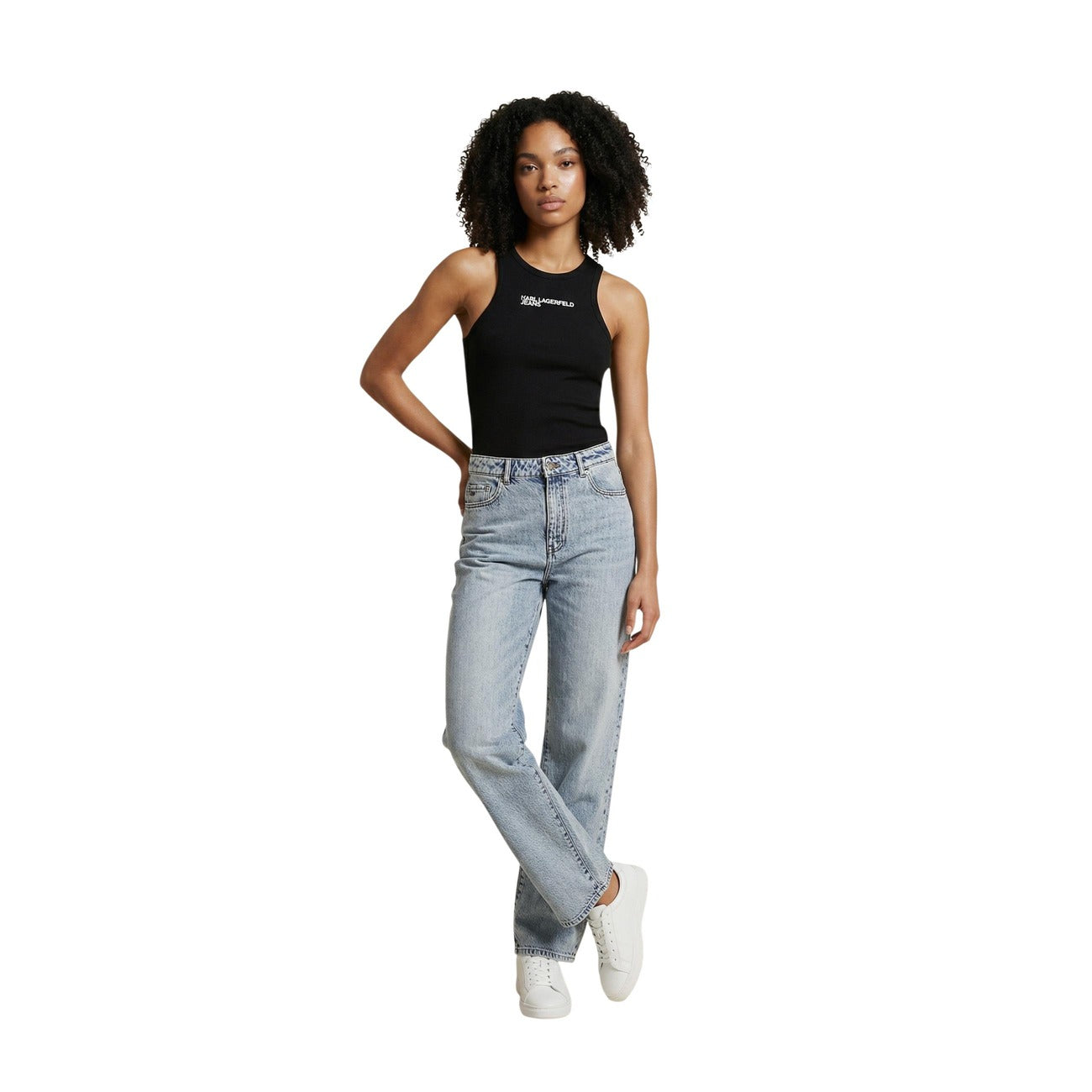 Дамски топ Karl Lagerfeld Jeans Women Top B2W17085 999 Front View