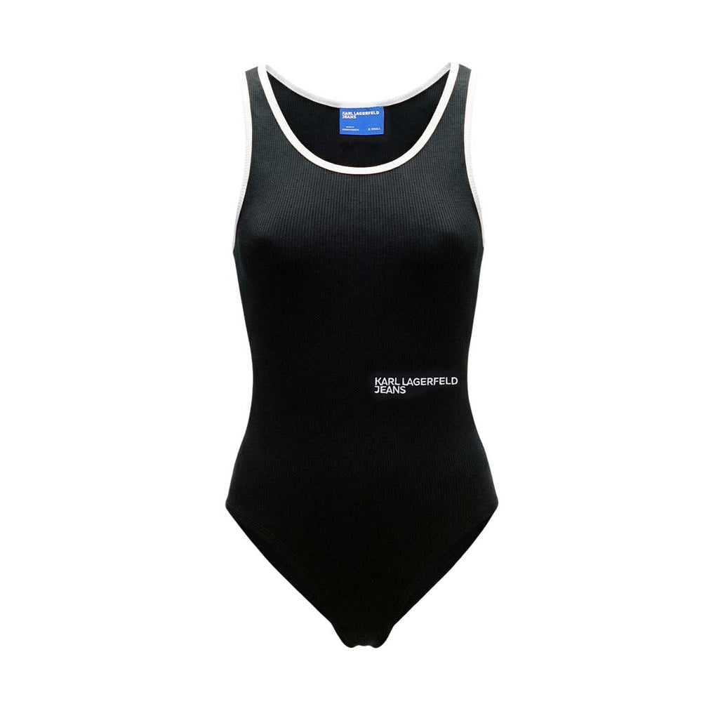 Дамско черно боди Karl Lagerfeld Jeans Women Bodysuit A2W17021 999 Front View