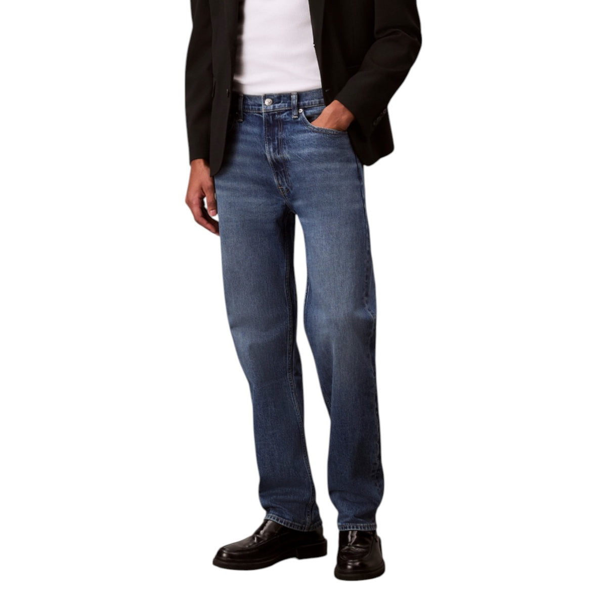 Мъжки дънки Calvin Klein Jeans Men Jeans LV04RB770G 587 Front View