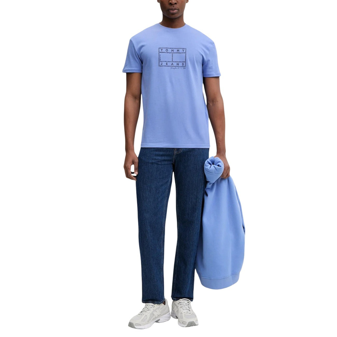 Мъжка тениска Tommy Hilfiger Jeans Men T-shirt DMDM22317 C58 Front View