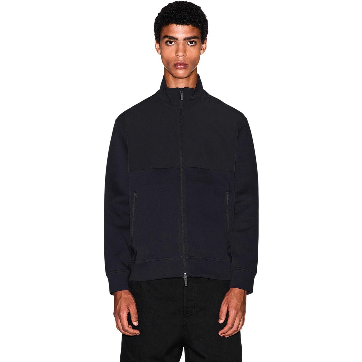 Мъжки суичър Armani Exchange Fleece Sweatshirt XM001564 AF10818 UC001 Front View
