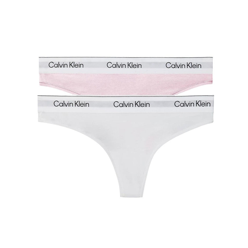 Дамски прашки Calvin Klein Women 2-packs Thongs LV00QF8834 3E5 Front View