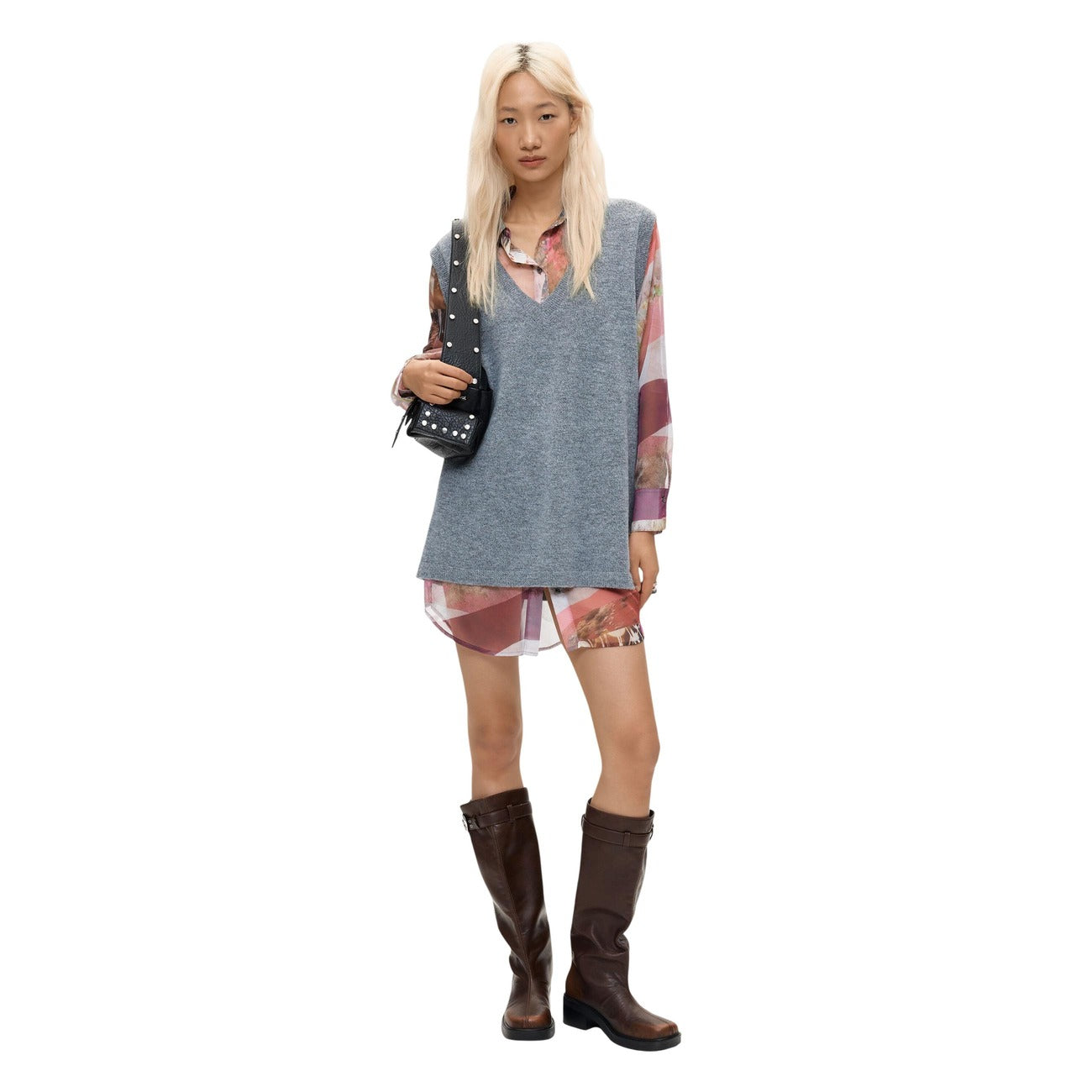 Дамска рокля Desigual Women Dress 26WWVW27 2058 Front View