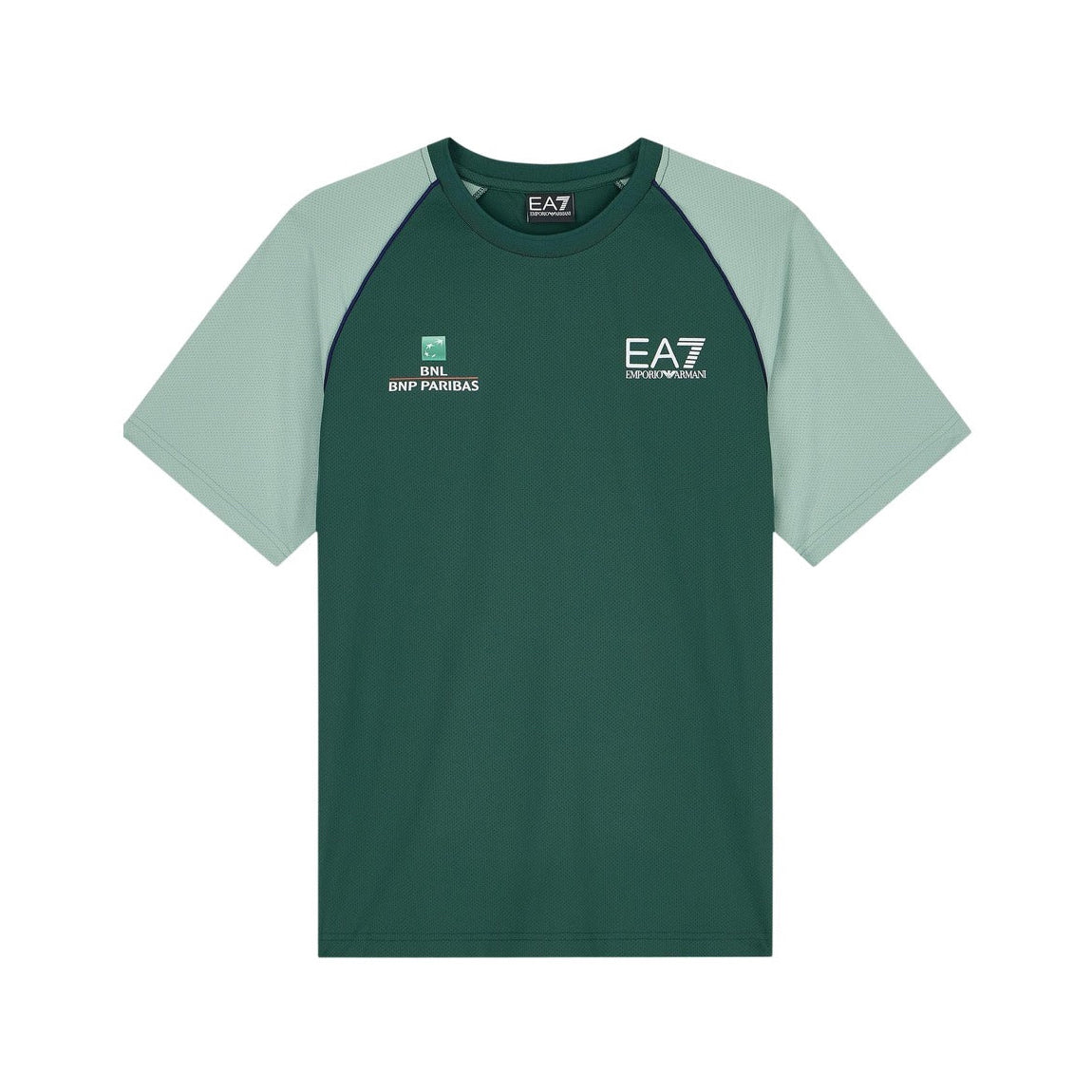 Мъжка тениска EA7 Emporio Armani Internazionali BNL D’Italia Men T-shirt 7M002801 AF13689 M7050 Front View