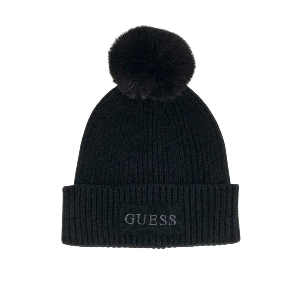 Дамска зимна шапка Guess Women Beanie AW5650 WOL01 BLA Front View