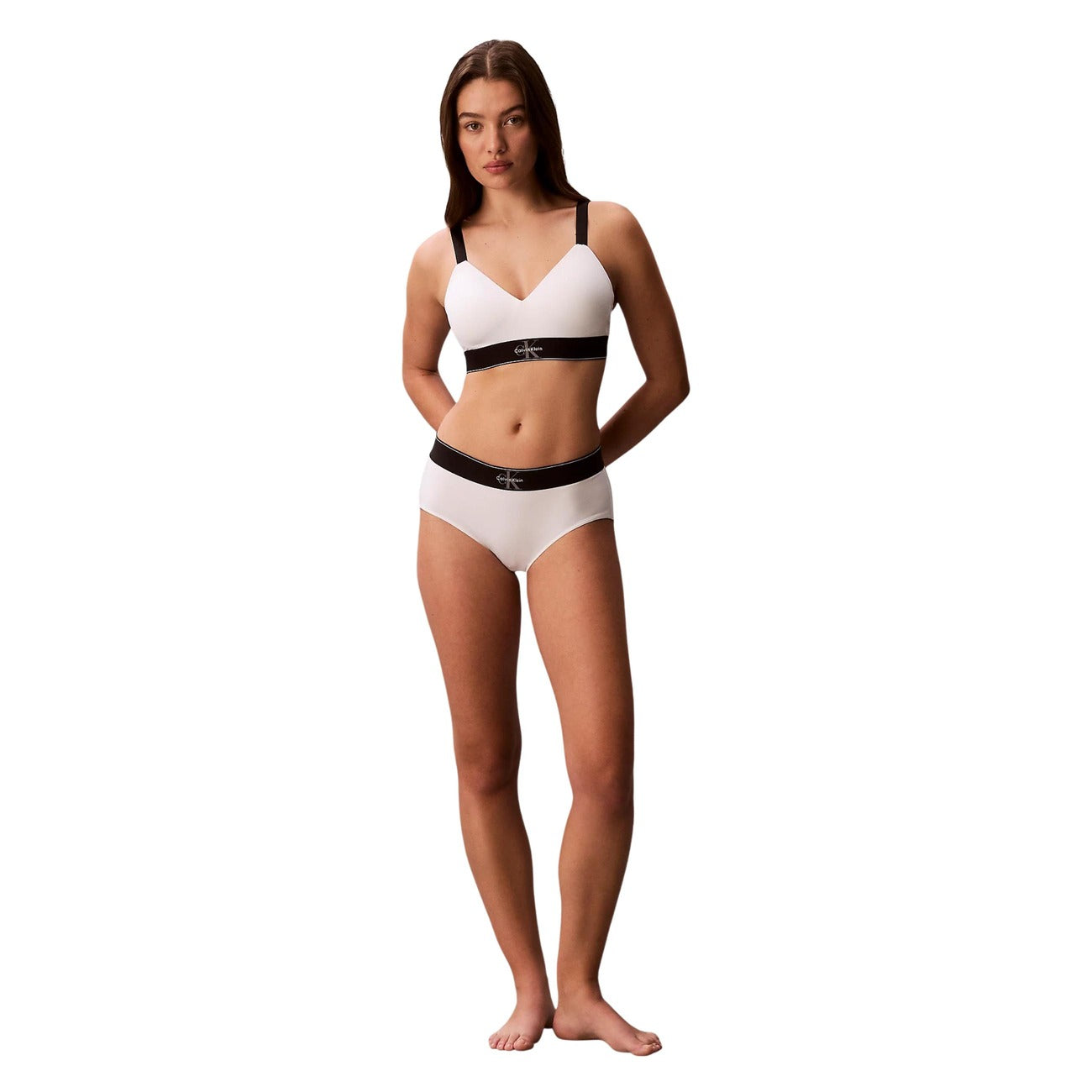 Дамски бралет Calvin Klein Women Bralette LV00QF8877 100 Front View