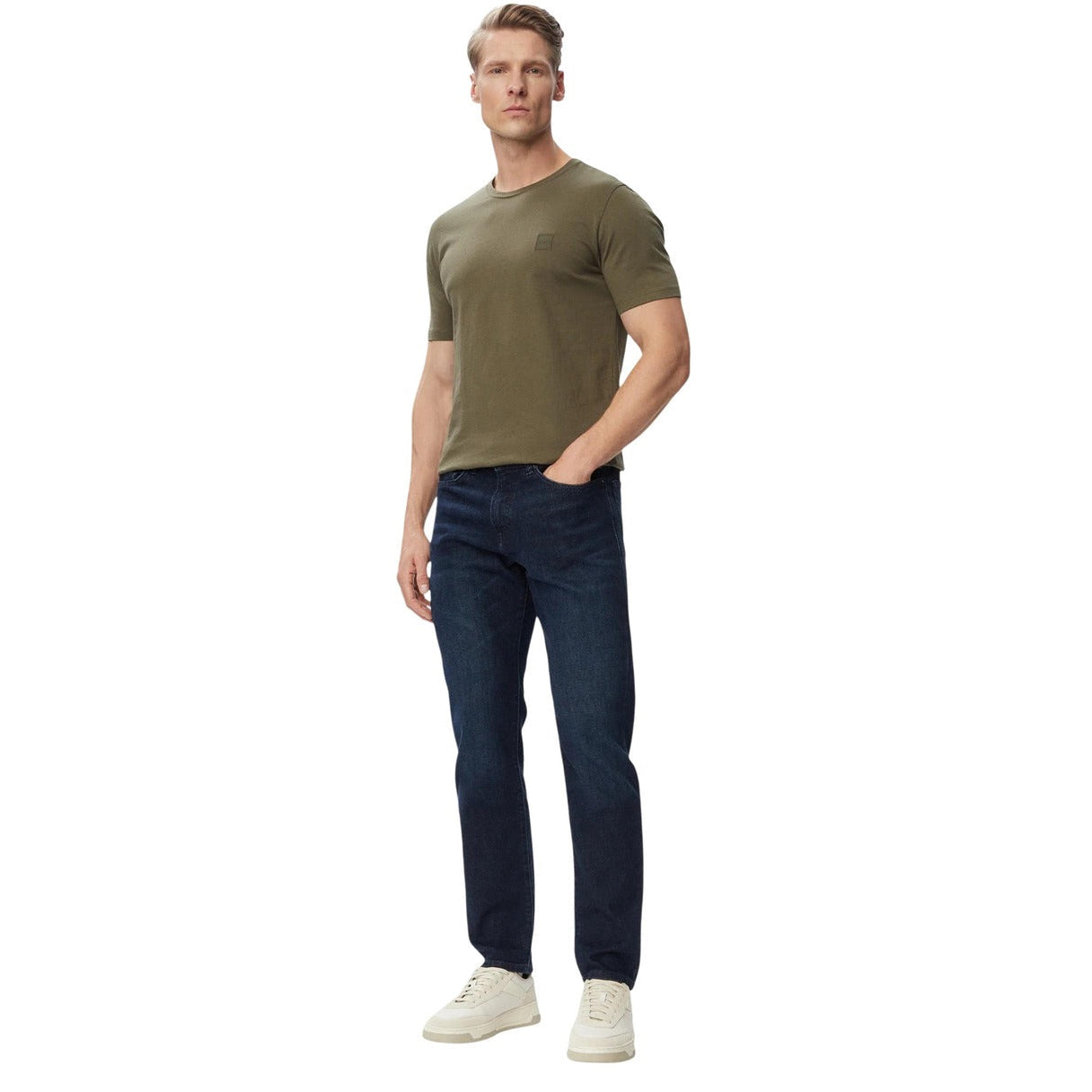 Мъжка тениска Boss Men T-shirt 50508584 325 Side View