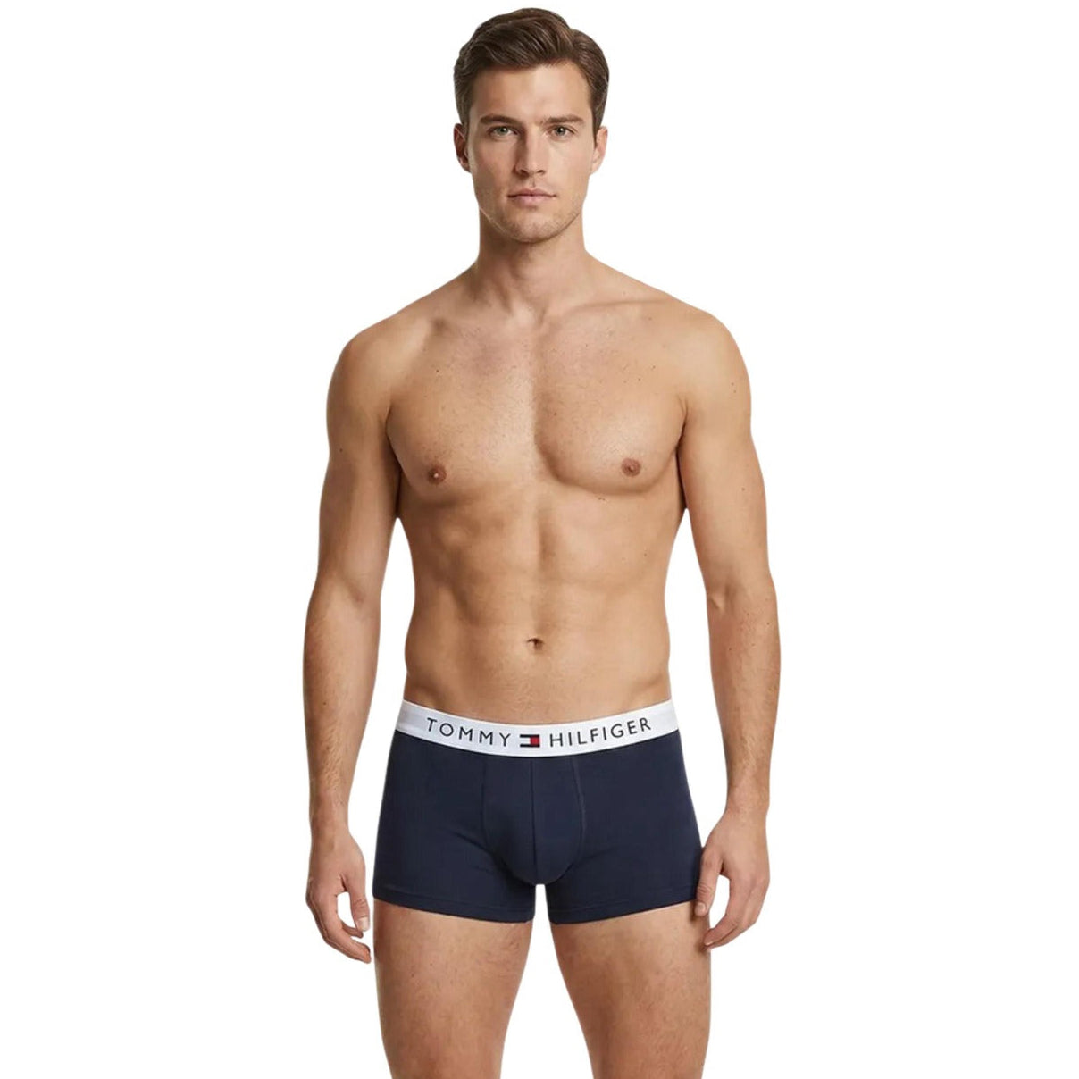 Мъжки боксерки Tommy Hilfiger Men 3-Pack Boxers UM0UM03908 06K Model View