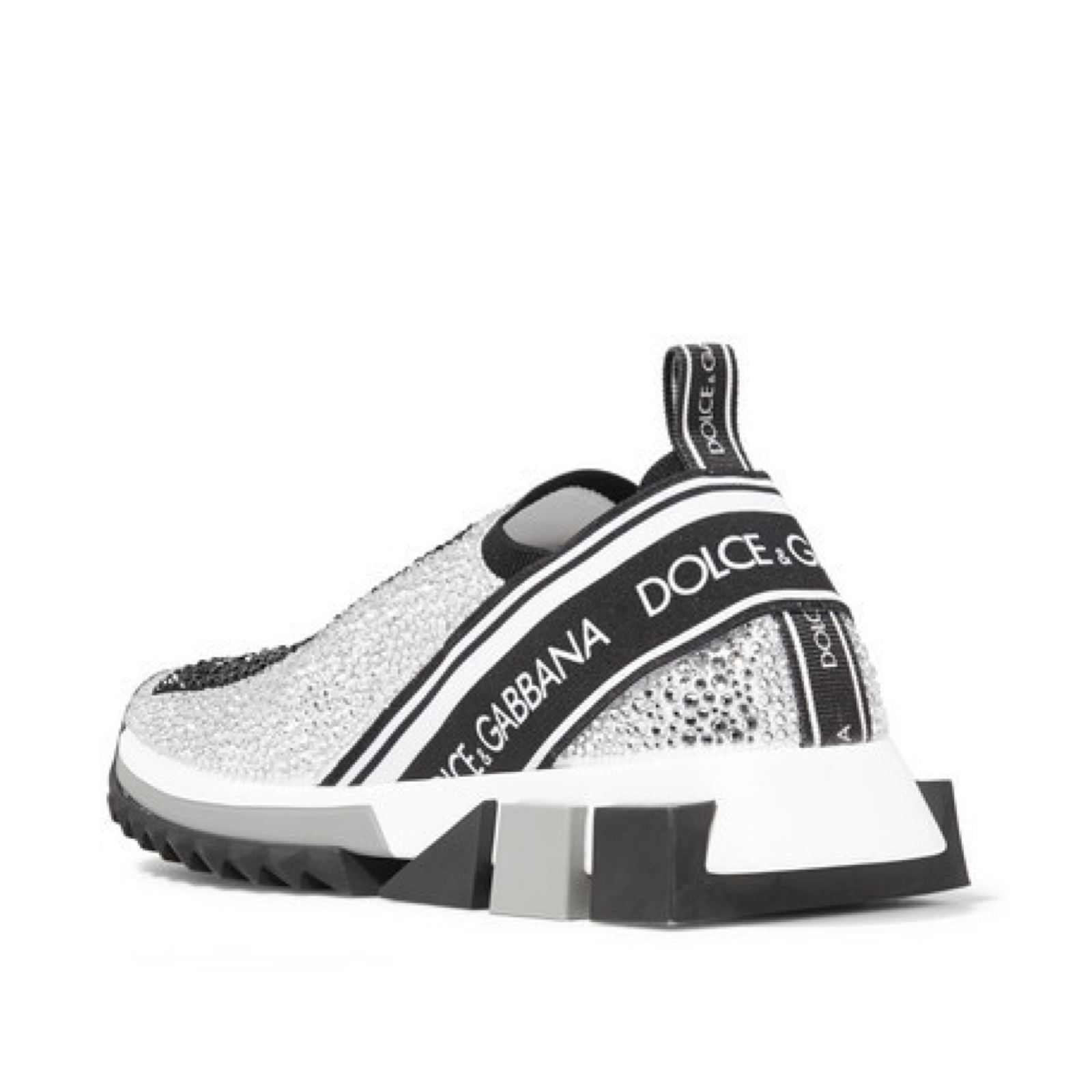 Dolce & Gabbana Sparkling Crystals Sorrento Women Sneakers