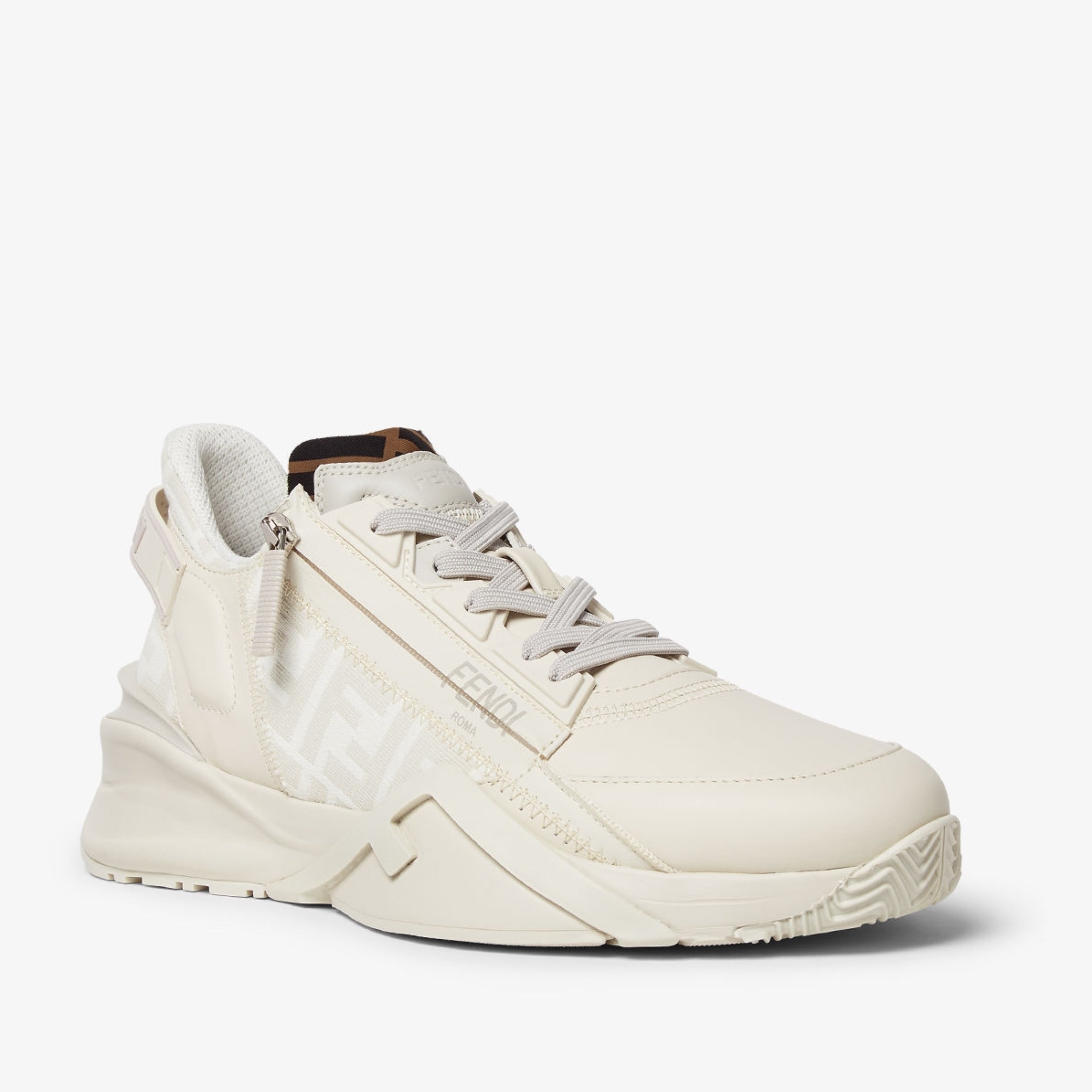 Дамски луксозни маратонки Women’s sneakers Fendi 7E1392AK1QF1HGQ lateral angled view
