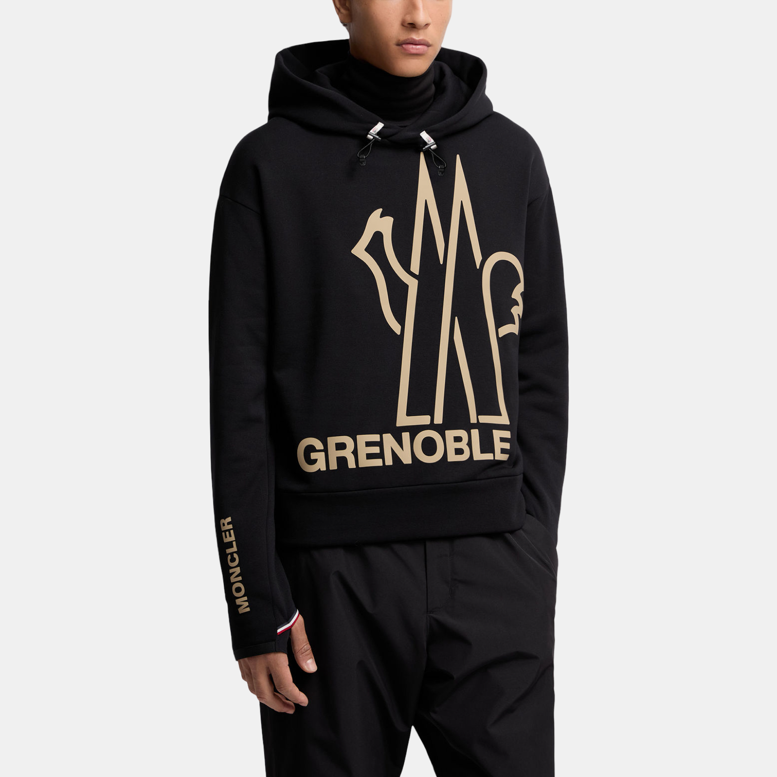 Moncler Grenoble Polartec Men Hoodie K20978G00028899IG Front View