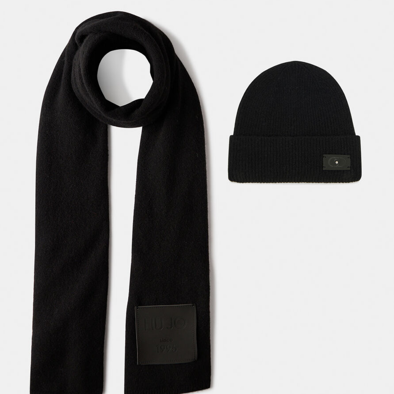 Комплект зимна шапка и шал Liu Jo Women Hat and Scarf Set 2F5014 M0300 Front View