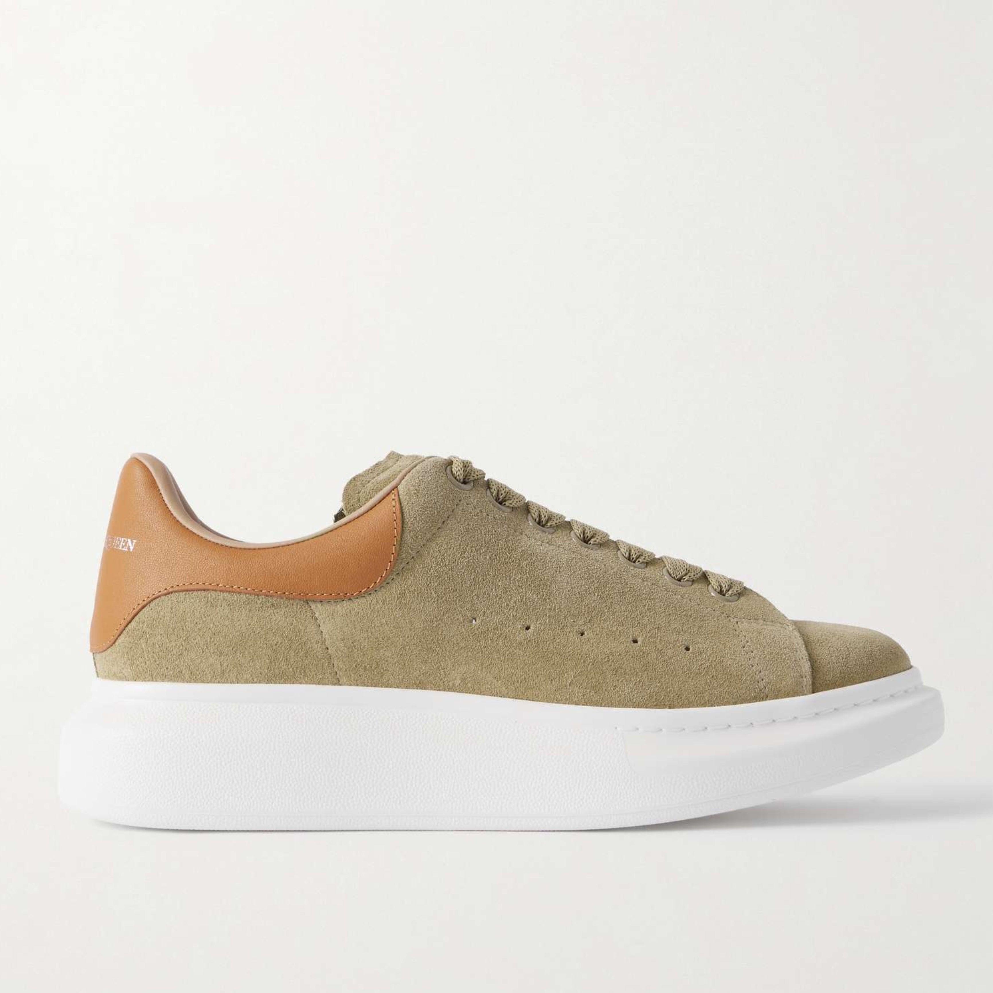 Мъжки кецове Unisex sneakers Alexander Mcqueen 553680WIAGL 2005 Brown lateral view