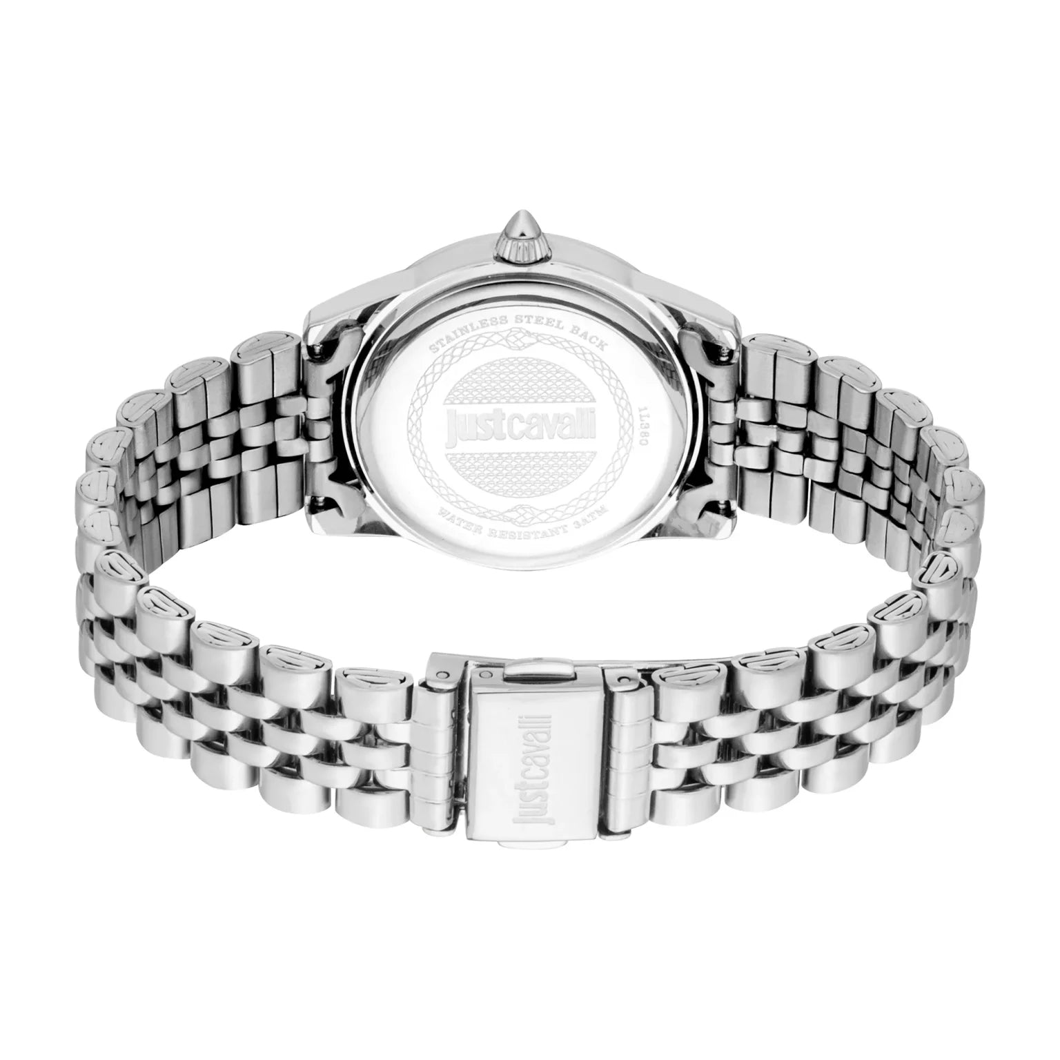 Комплект дамски часовник и гривна Women’s watch Just Cavalli SET Sublime Animalier JC1L360M0045 Silver Blue