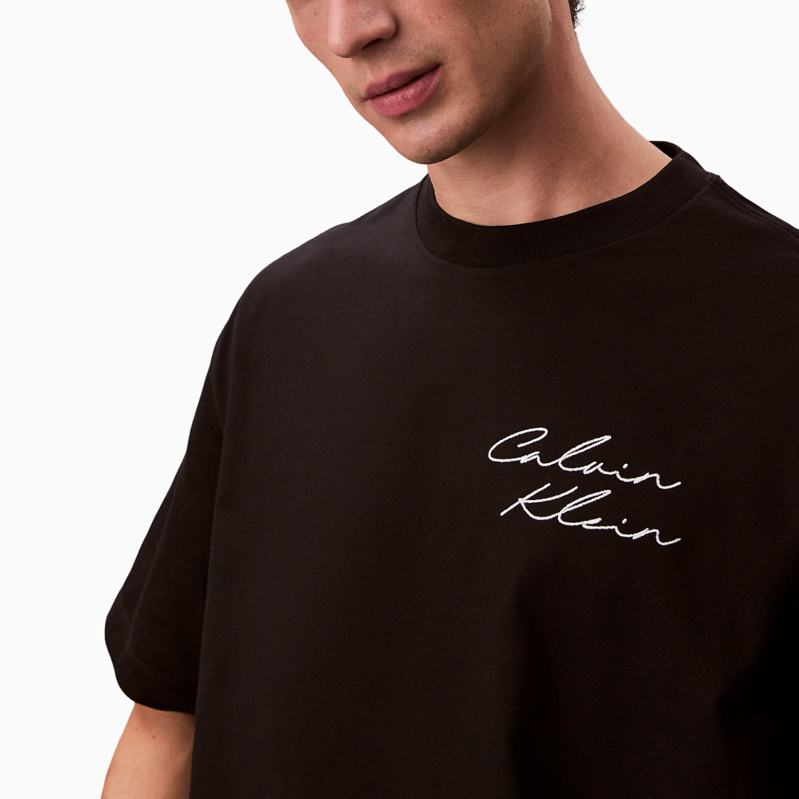 Мъжка тениска Calvin Klein Jeans Men T-shirt LV04RE828G UB1 Close-Up