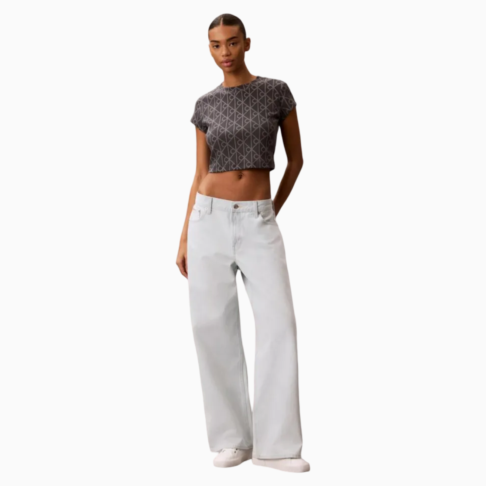 Дамска тениска Calvin Klein Jeans Women T-shirt LV047G830G 4XN Front View