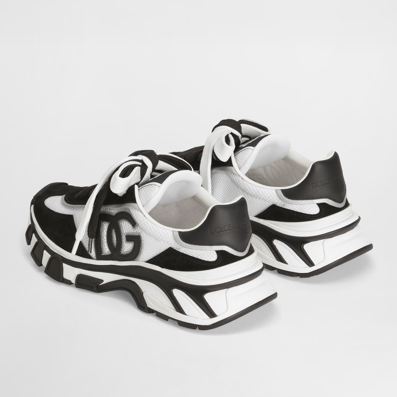 Dolce & Gabbana DG Country Road Men Sneakers CS2403A02088B926 Heel View