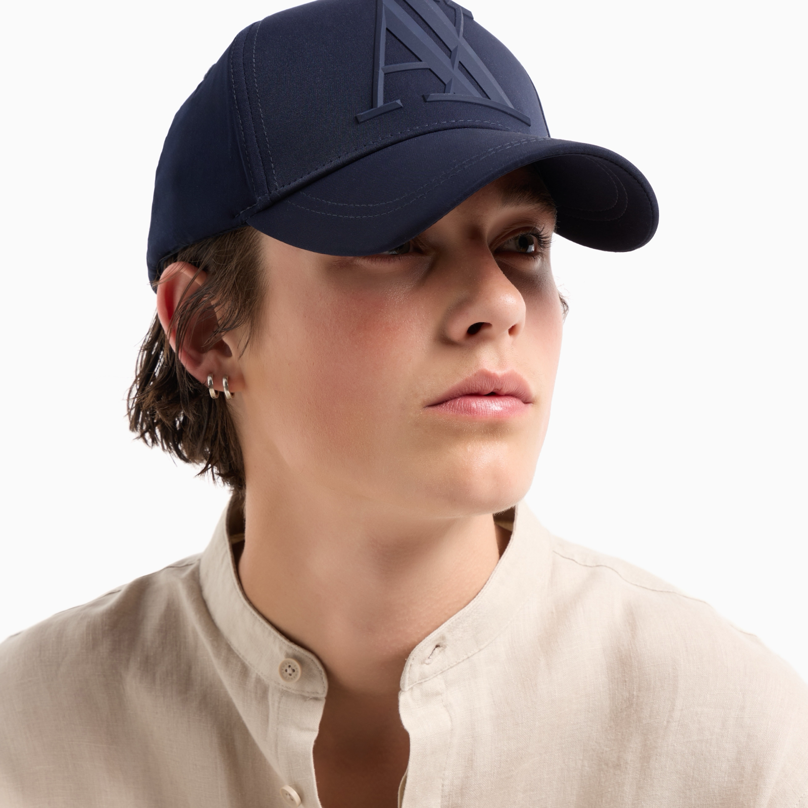 Мъжка синя шапка Armani Exchange Men Cap 954079 CC518 37734 Model View