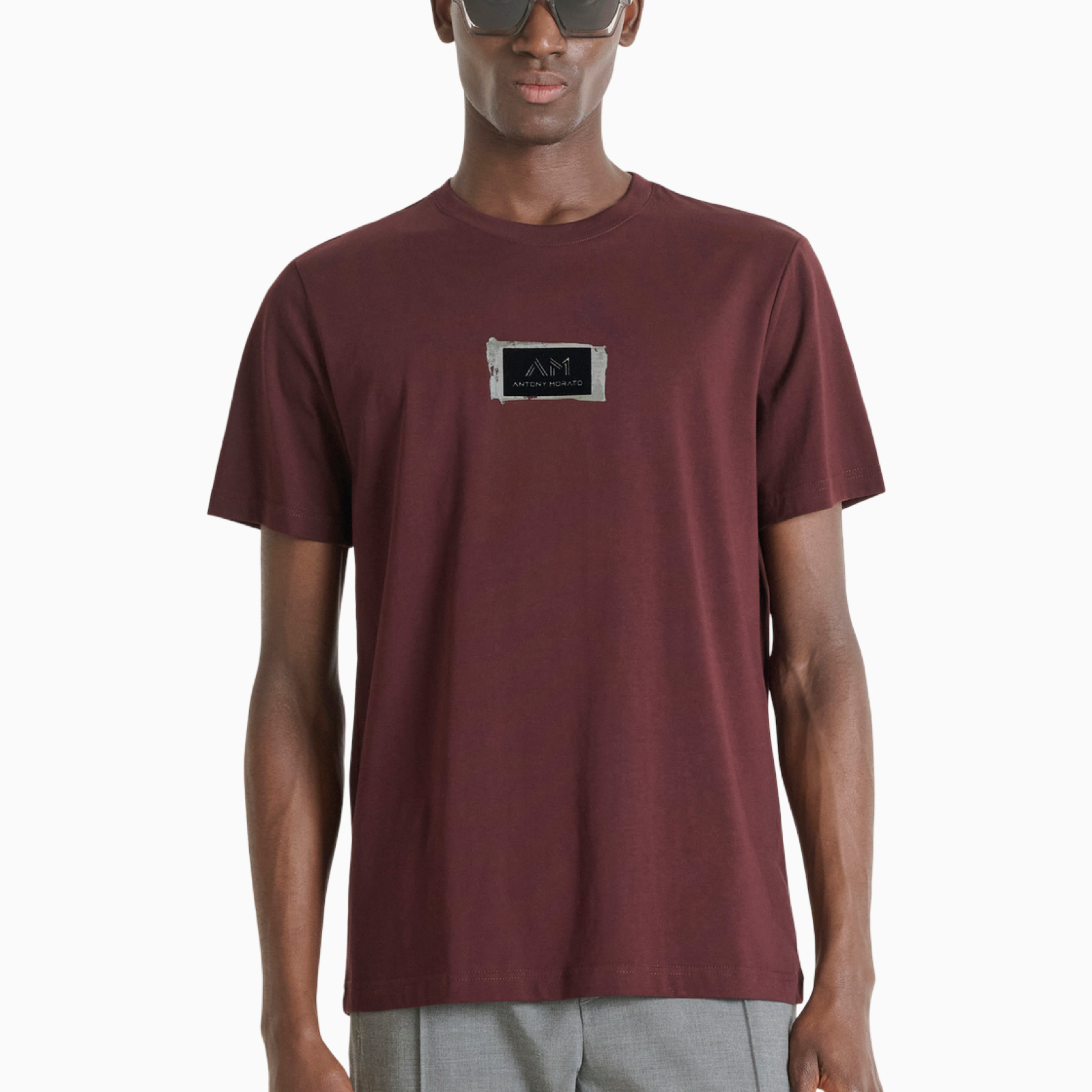 Мъжка тениска Antony Morato T-shirt 
MMKS02575-FA100240 Front View