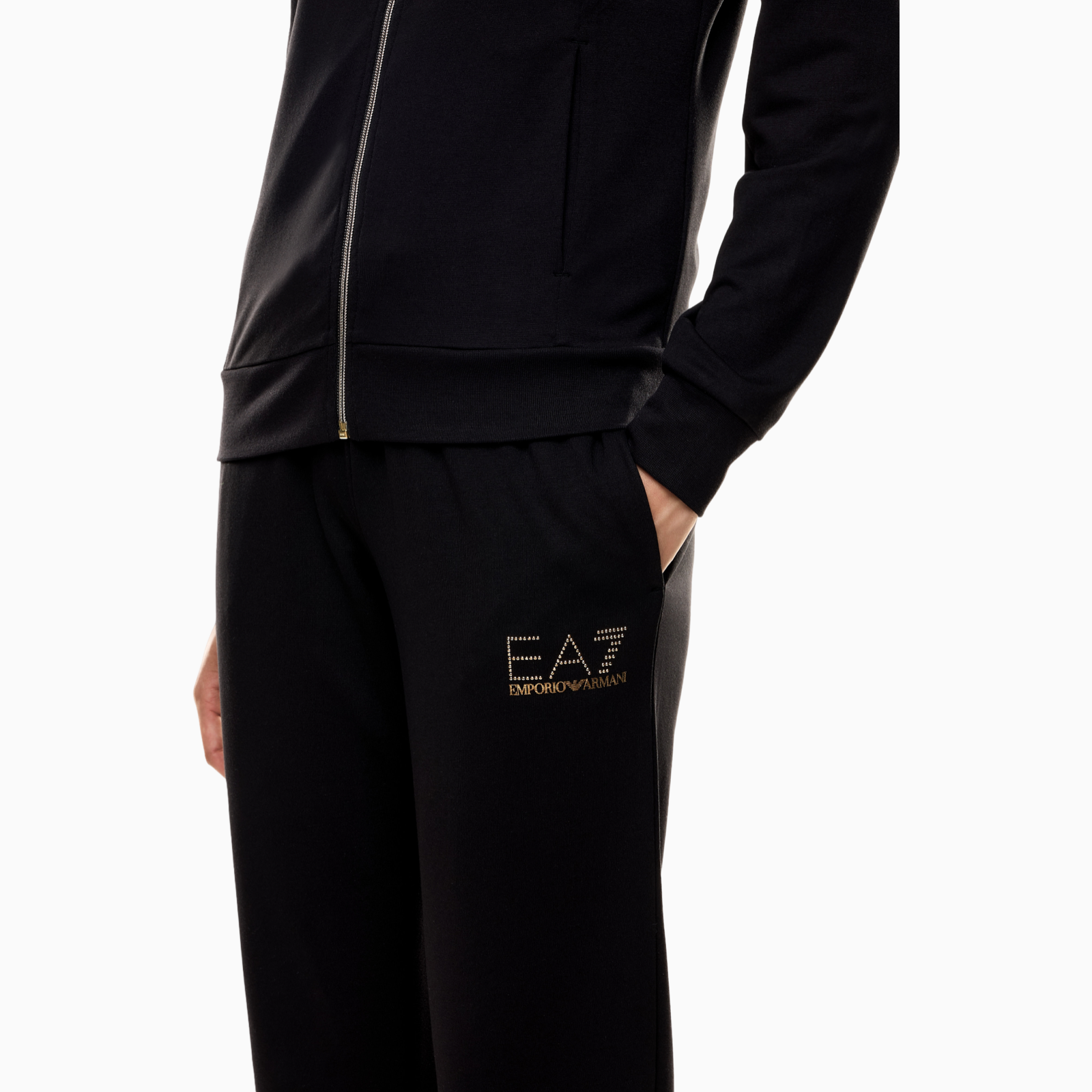 Дамски екип EA7 Emporio Armani Women Tracksuit 8NTV51 TJ9RZ 1200 Close-Up