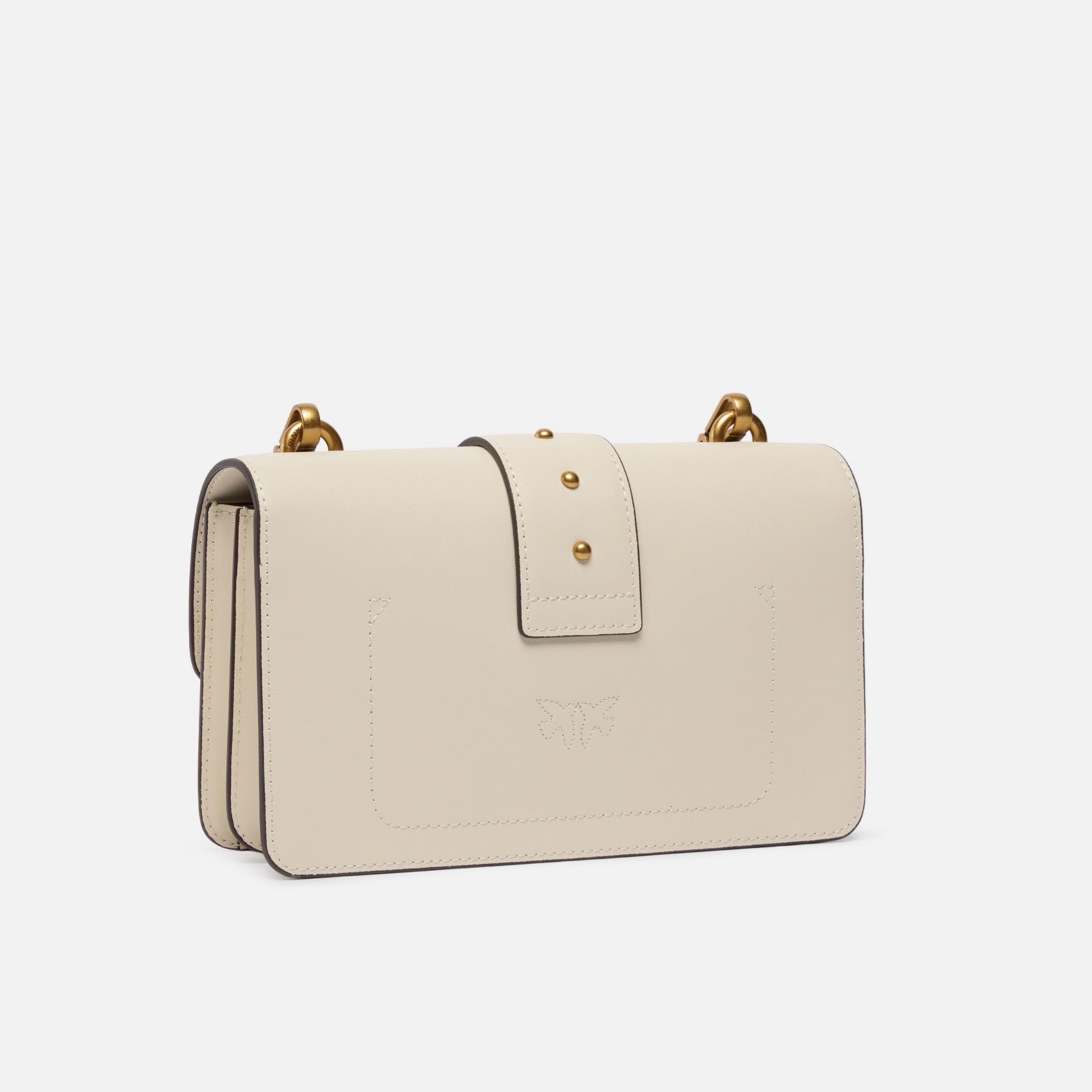 Дамска бяла чанта Pinko Love Bag One 105856 A0F1 Z14Q Back View