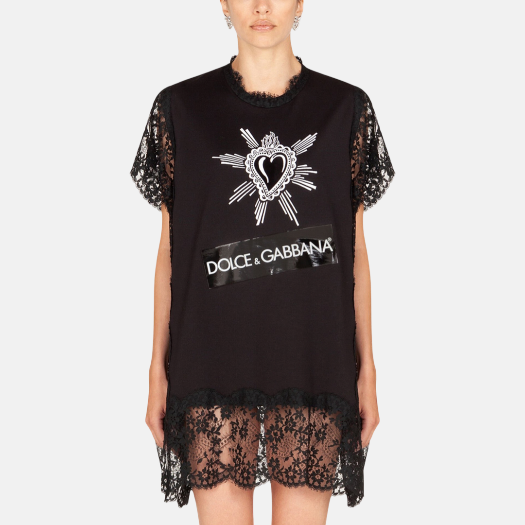 Дамска тениска Dolce & Gabbana DGArtWork Capsule Collection Women T-shirt