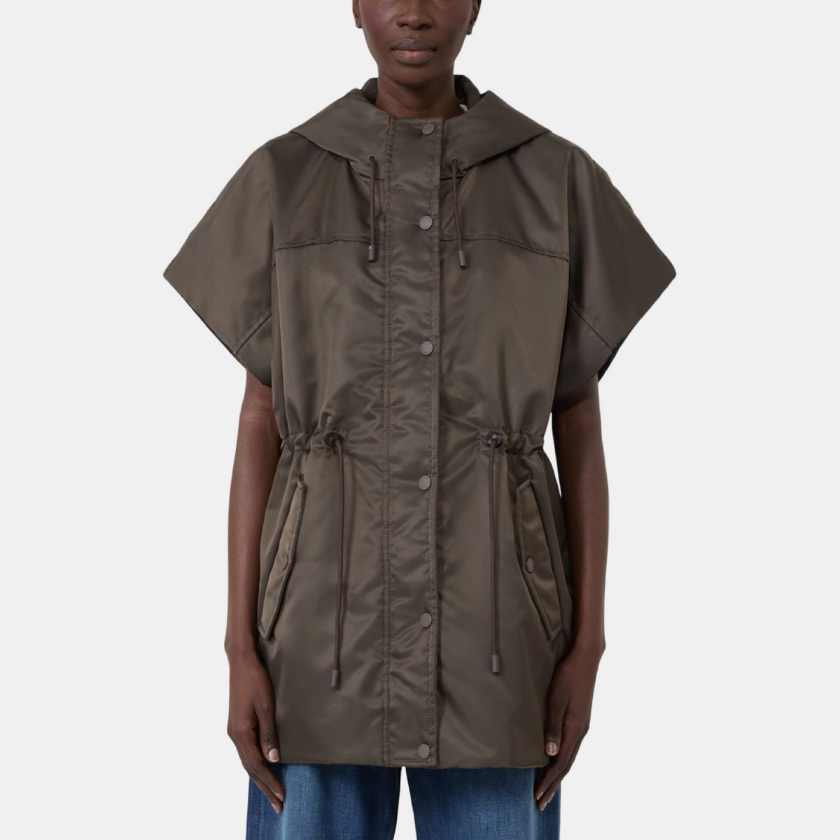Max Mara Twill Padded Gilet
