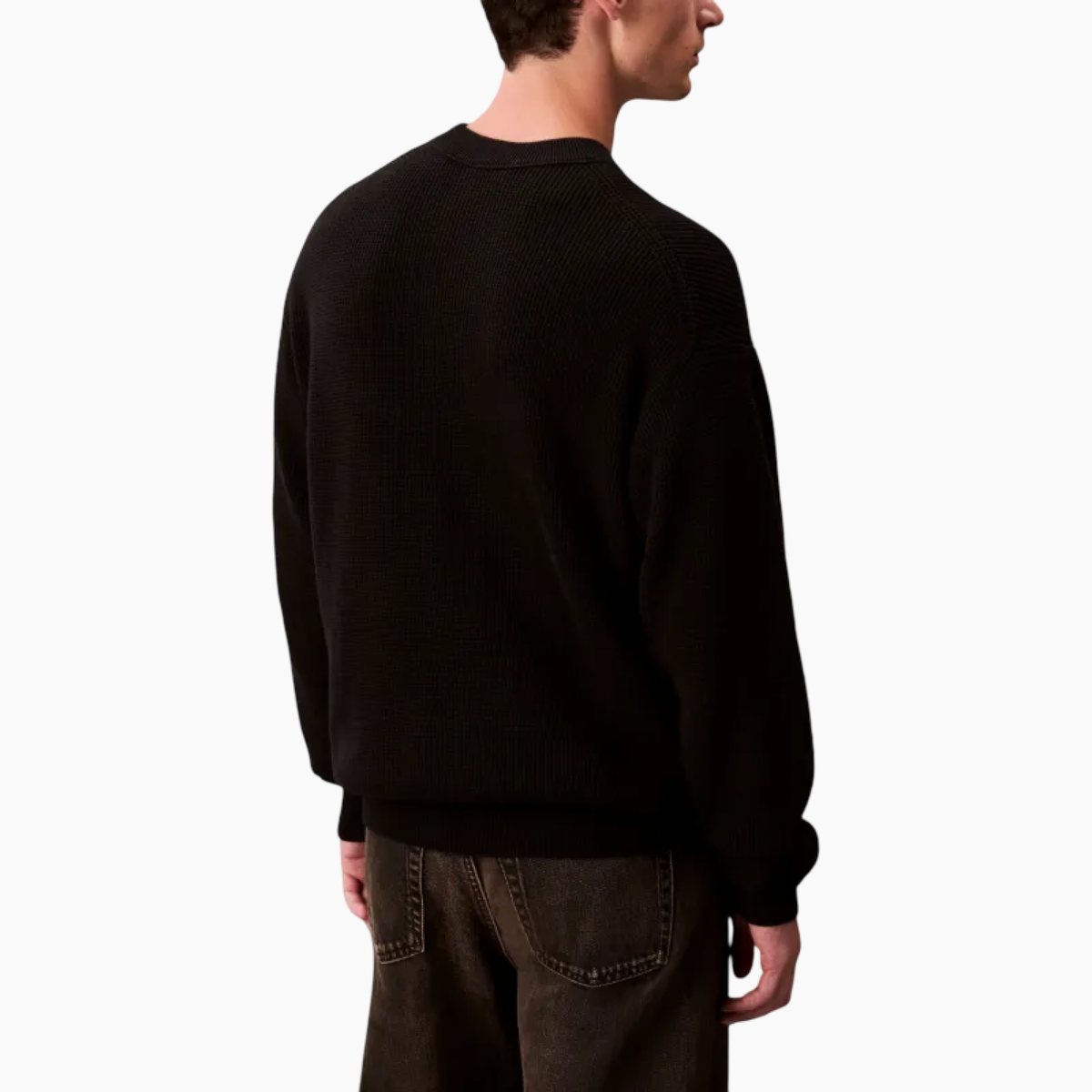 Мъжки пуловер Calvin Klein Jeans Men Sweater LV04RD313G UB1 Back View