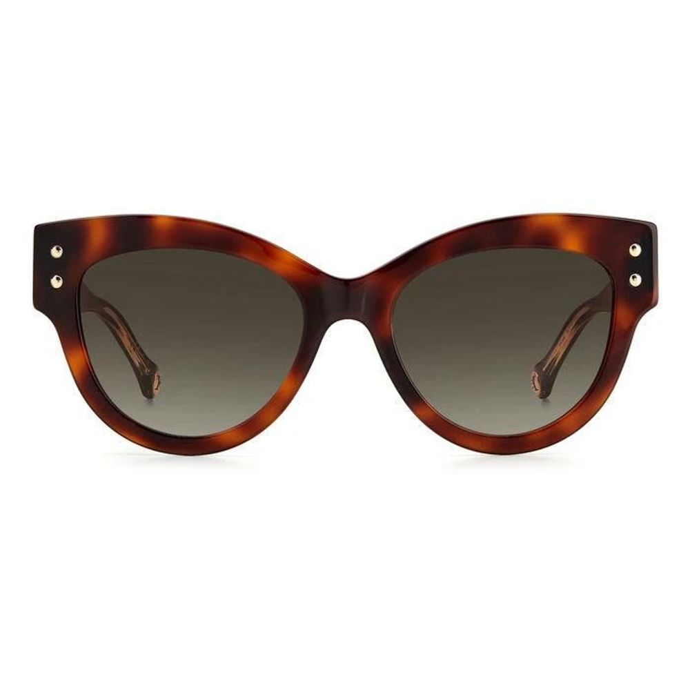 Carolina Herrera Bicolor Acetate Sunglasses