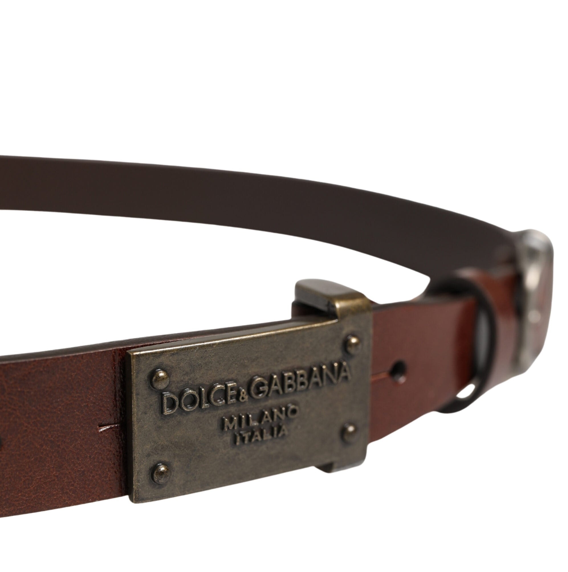Мъжки колан Men’s belt DOLCE & GABBANA
BC4168 A1603 80047 Brown close up view