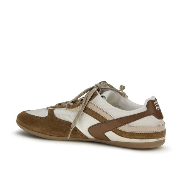 Miu Miu Gymnasium Sneakers 5E428EFA00571LF0TBK Medial View