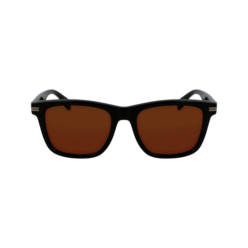 Lacoste Black Acetate Sunglasses