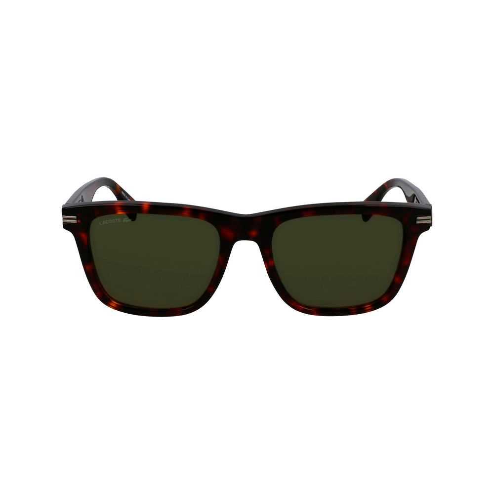 Lacoste Brown Acetate Sunglasses