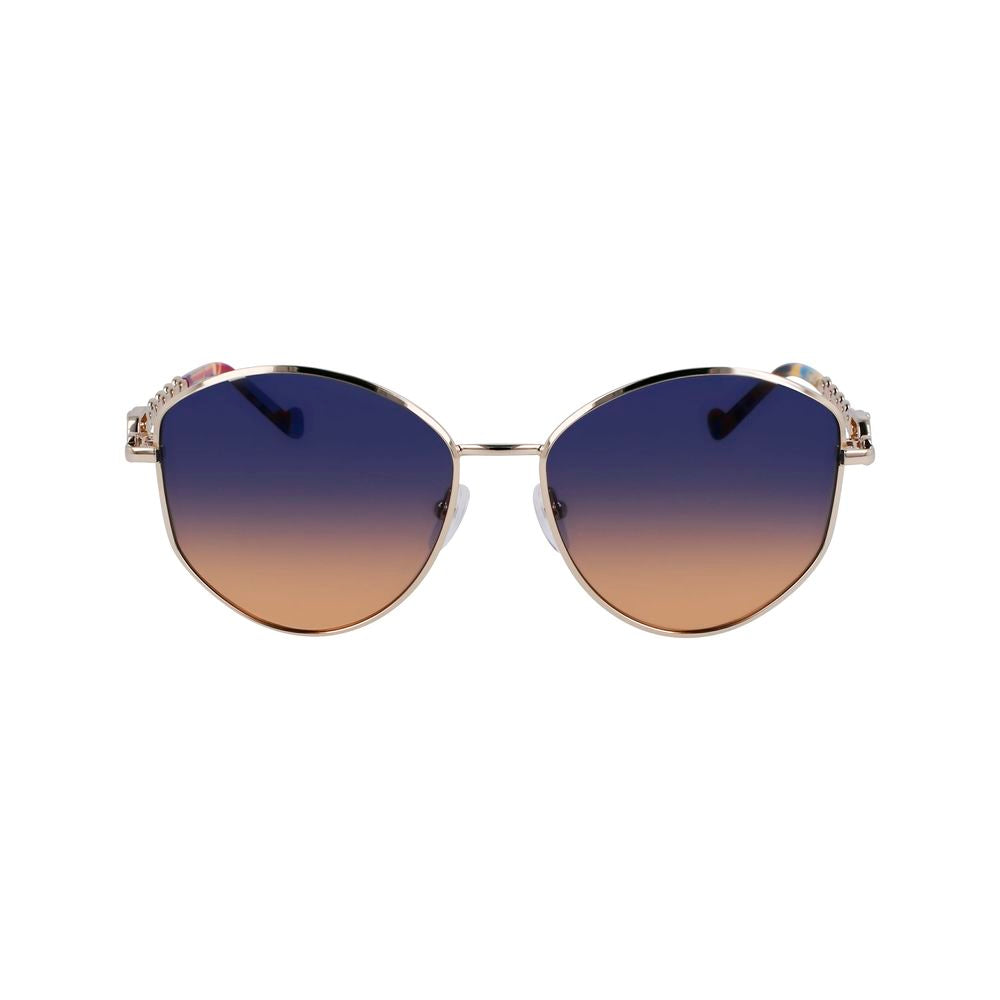 Liu Jo Gold Metal Sunglasses
